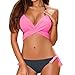 Produktbild BOLANQ rot Head Arena Damen Frau Teens 20er sexy für Frauen bügel neholder Bikini Badeanzug Sport für männer String Palm Beach Teenager tyr mädchen Rapunzel 98/104 Damen Silber