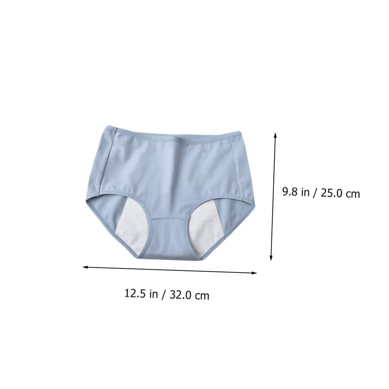 SHERCHPRY 6 piezas de pantalones fisiológicos para mujer, bragas menstruales, bragas a prueba de fugas, pantalones de menstruación