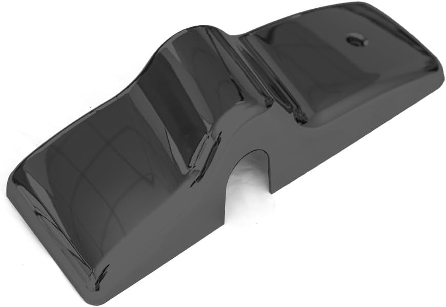 High Soar Black Door Mirror Cover Bracket for Freightliner Columbia Century, Mirror Arm Housing Cover Pair for Freightliner Columbia Century, Driver and Passenger Side