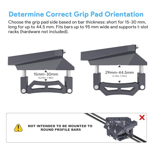 XLTTYWL Starlink Gen 3 Mount, 0.59''-1.75'' Anti-Rust Gen3 Starlink Roof Rack Mount for Accessories Starlink Standard 4/4X/Gen 3/Enterprise Dishy,Fits Pole RV,Caravans,Van Mobility by XLTTYWL - Image 2