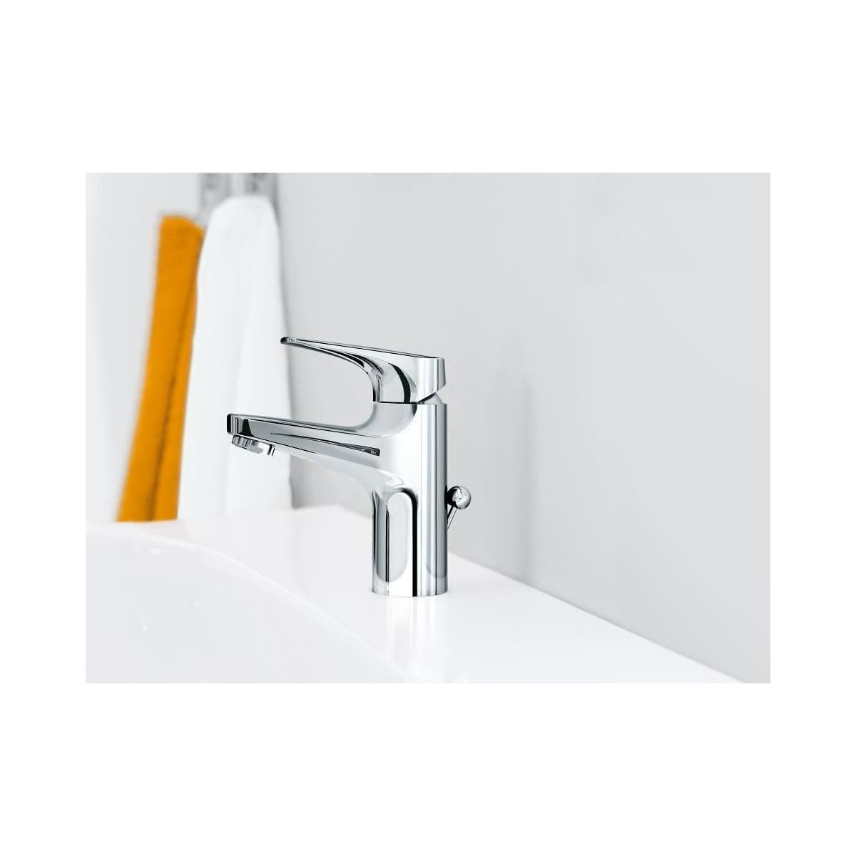 Grohe Bauflow bateria umywalkowa, rozmiar S, z drążkiem, 23751000