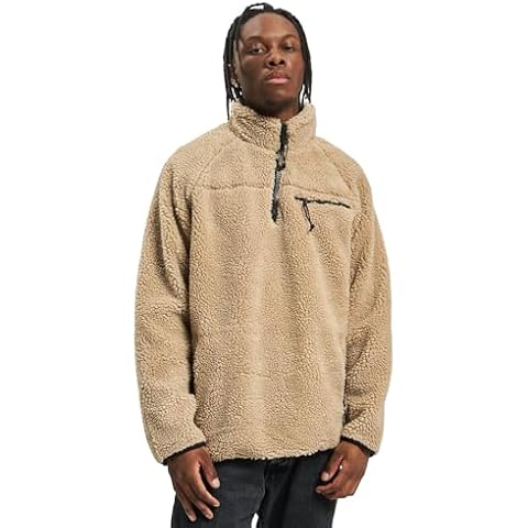 Brandit Mens Teddyfleece Troyer Pullover Sweater Cover