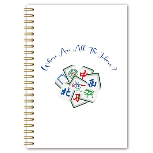 Carnet pour les amateurs de mahjong 14x21 cm prise de notes
