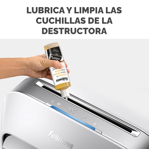 Fellowes Aceite lubricante para destructoras de papel - con boquilla extendida, 120 ml - imagen 3