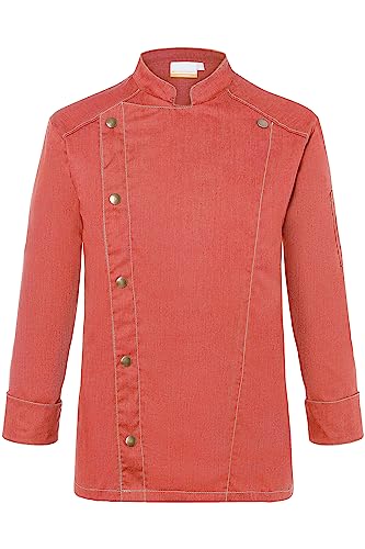 Karlowsky Kochjacke Jeans-Style Vintage red - Größe 46