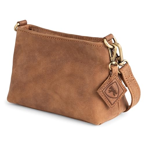 Berliner Bags Marbella XS Sac Bandoulière en Cuir Véritable pour Femme, Grand Sac à Main Porté...