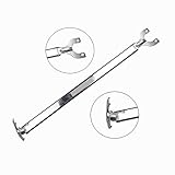 Qiilu Rear Upper Strut Bar Fit for Honda Civic EG 1992-1995 EK 1996-2000 Del Sol 1993-1997 Integra...