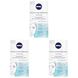 NIVEA   Patch Visage Ultra Purifiant Fraîcheur   Désobstrue Les Pores   Retire Points Noirs, Impuretés & Excès De Sébum   Peau Purifiée, Nette & Fraîche   Acide Citrique   Tous Types De Peaux   x 6