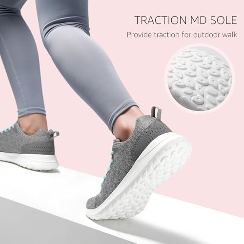 Image of STQ Womens Water Resistant Walking Shoes with Arch Support Athletic Tennis Sneakers