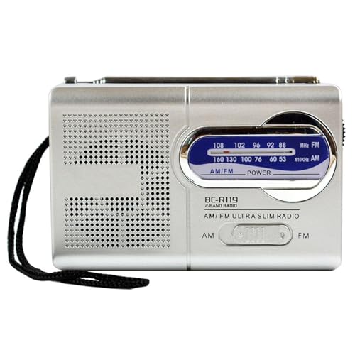 ミニラジオ Amazon.co.jp: ポケットラジオ FM AM ワイドFM対応 充電式