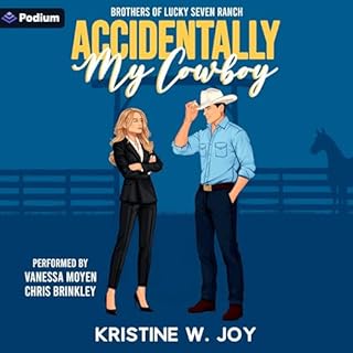 Accidentally My Cowboy Audiolibro Por Kristine W. Joy arte de portada