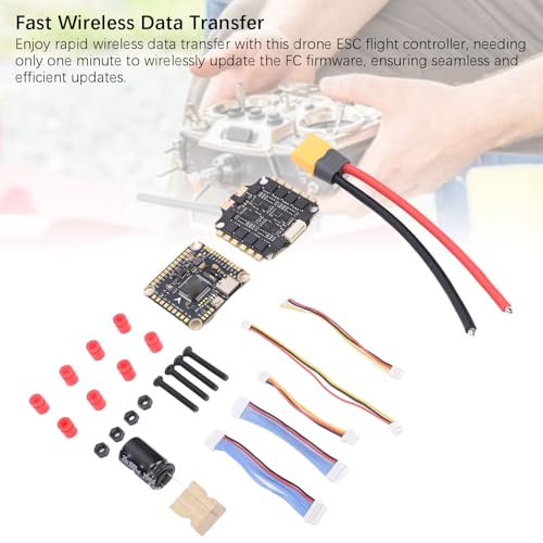 Zunate SpeedyBee F405 Controller with 60A ESC Stack, Fast Wireless Firmware Updates, CNC Heatsink, Plastic Frame for RC Drones by Zunate - Used condition - Image 3