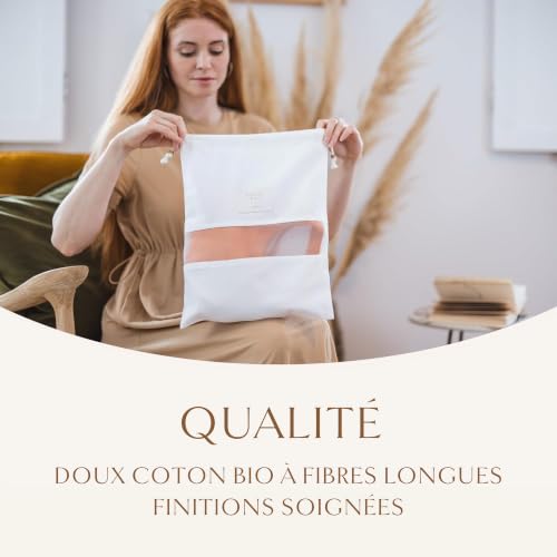 Hayden Hill Sacs à Poussière Coton Bio pour Sacs à Main, Tailles, Lot de 3 – vue 4