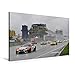 Produktbild CALVENDO Premium Textil-Leinwand 90 cm x 60 cm quer, ADAC GT Masters | Wandbild, Bild auf Keilrahmen, Fertigbild auf echter Leinwand, Leinwanddruck: Motorsport am Nürburgring Sport Sport