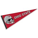 College Flags & Banners Co. Ohio State Buckeyes Football Helmet Pennant