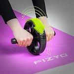 Bauchmuskeltrainer ab Wheel ø17,5 cm, für effektives Bauchmuskeltraining für Frauen und Männer, Fitnessgerät für zu Hause und im Fitnessstudio – Bild 3