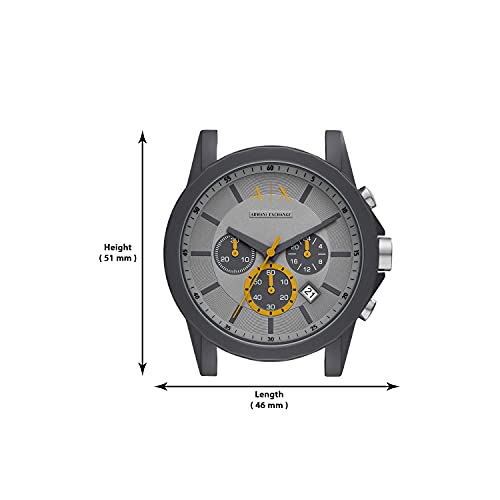 Image of Armani Exchange Analogue Men's Watch (Blue Colored Strap)