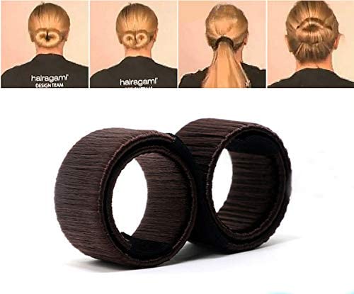 Miniatura 6 de 4 Picecs Magic Bun Maker Perfect Hair Bun Maker, herramienta perfecta para hacer moñosdona de moño, peinadoMoldeador de moñomoño de ballet