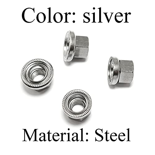 Écrous de piste pour roue de vélo fixie singlespeed vis M9 M10 - 4