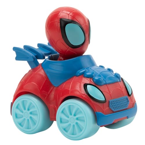 Spidey und seine Super-Freunde SNF0102 - Mini Fahrzeuge 10er Pack, Spielzeug ab 3 Jahren, Mehrfarbig
