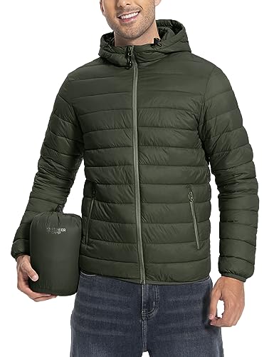 Veste matelassée légère avec 6 poches et capuche pour affronter le vent d'hiver