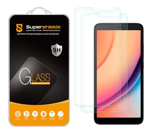 Supershieldz (2 Pack) Designed for TCL K11 Tempered Glass Screen Protector, Anti Scratch, Bubble Free