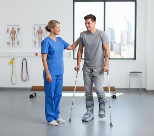 Image of Dyna EasyCast Pneumatic Walker (M, Height: 11 inch)