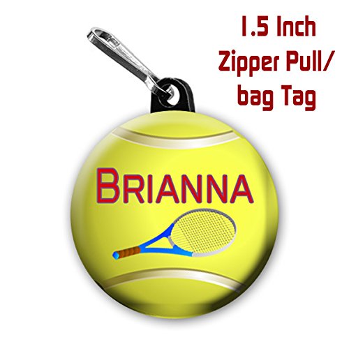 tennis bag tags personalized