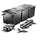 Produktbild SunSun Komplettset: CBF-350C Teichfilter bis 90000 L Teichfilteranlage als Durchlauffilter, NEO10000 SuperECO Teichpumpe 10000l/h 80W, CUV-236 Teichklärer UVC Klärer mit 36W, Y-Verteiler