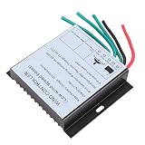 Eujgoov Regolatore di Carica per Generatore Eolico MPPT, Lega di Alluminio, Ricarica Efficiente, Impermeabile IP67, per Eoliche da 100-600 W