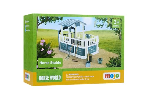 Mojo Horse World Paardenstal 380063 hangar équestre bois miniature