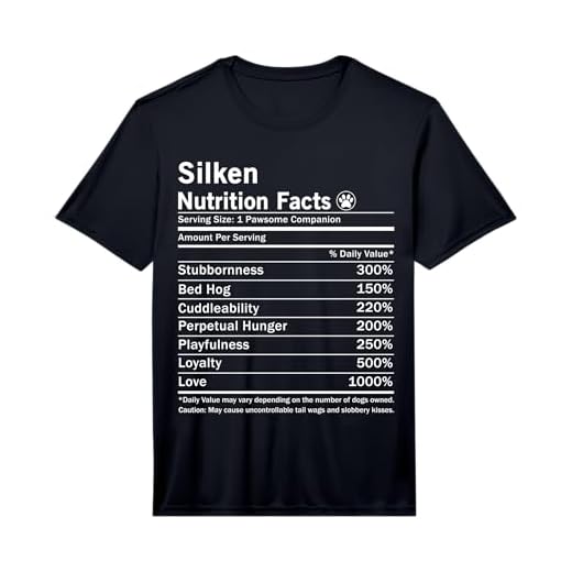 Silken Dog Nutrition Facts Funny Silken Windhound Performance T-Shirt