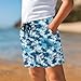 Xpyeesfuen Smudge Boys Swim Shorts Youth Quick Dry Swim Trunks UPF50+ Sun Protection for Summer Outdoor All-Day Comfort Excellent Apparel Fabric