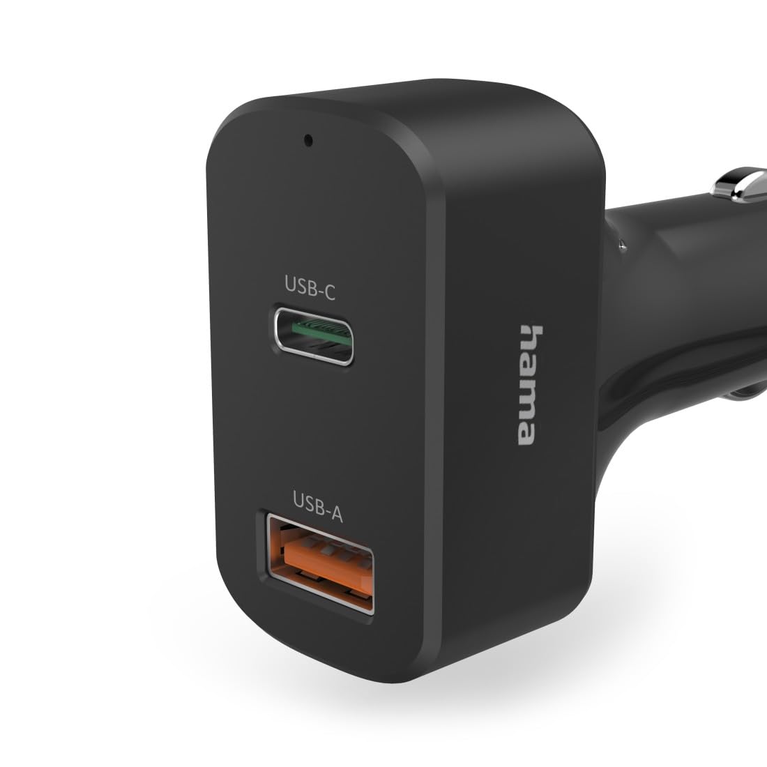 Hama Caricatore USB C (caricatore rapido 65 Watt, spina di ricarica per presa 2 x USB-C, 1 x USB-A, per cellulare, laptop, tablet, supporta Power Delivery, caricatore USB multiplo con tecnologia GaN