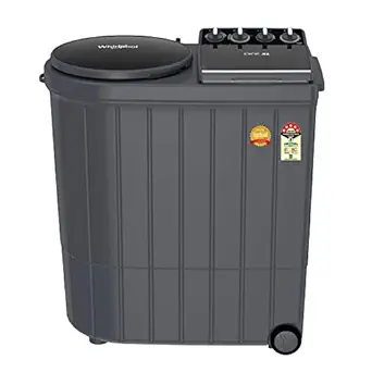 Whirlpool 9 Kg 5 Star Ace XL Semi-Automatic Top Loading Washing Machine (ACE XL 9, Graphite Grey, 3D Scrub Technology)