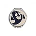 Ghost Full Laugh Of Hallowmas Hand Compact Mirror Round Portable Pocket Glass