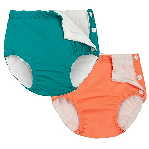 Joyo roy Reusable Swim Diapers 4t Boy and Girls Water Diapers Size 4 Baby Swim Diaper Reusable Pañales Ecologicos para Bebes Washable Swimming Diaper with Snaps Waterproof Baby Pool Essentials