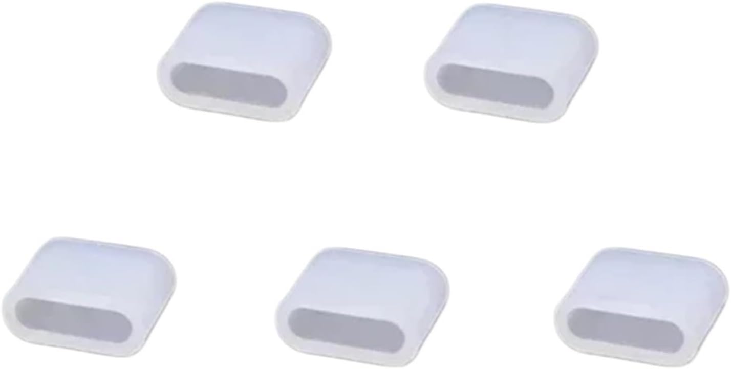 140 Pcs Silicone Data Cable Charging Port Protective Cover Anti Dust Stopper Cap for Line(Style 1)