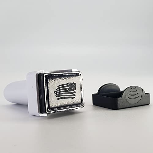 Ball Tatt - USA Flag Golf Ball Stamp, Golf Ball Stamper, Self-Inking Golf Ball Stamp Markers, Reusable Golf Ball Marking Tool to Identify Golf Balls, Golfer Gift Golfing Accessories - Thumbnail 4