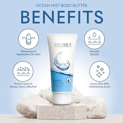 SEACRET NAIL CARE COLLECTION: Dead Sea Mineral Fingernail & Toenail DIY Salon Manicure Treatment Set with File, 3-Way Buffer Block for Shine, 1 Oz Cuticle Oil, & 6.8 Oz Body Lotion Kit, All Skin Types - Image 7