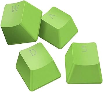 Razer PBT Tuş Takımı, Oyun Klavyesi için - Mekanik ve Optik Klavyeler için Klavye Yükseltme Seti (Arka Işık Uyumluluğu, Üstün PBT Malzemesi) Yeşil