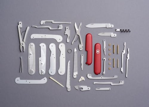 VICTORINOX 1.3773 Handyman Swiss Army Knife, Multi-functional Knife, DIY with Pliers, Swiss Multi-Tool with 24 Functions
