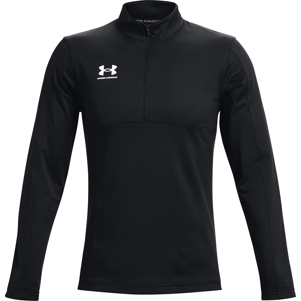 Under Armour Men's Black Challenger Midlayer Top in Size L, Sports Direct