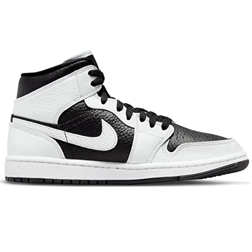 [ナイキ] WMNS AIR JORDAN 1 MID SE HOMAGE BLACK WHITE エ