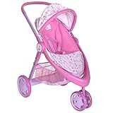 zapf creation baby born puppenwagen 2-in-1 jogger Aufbewahrungstasche für Puppenzubehör