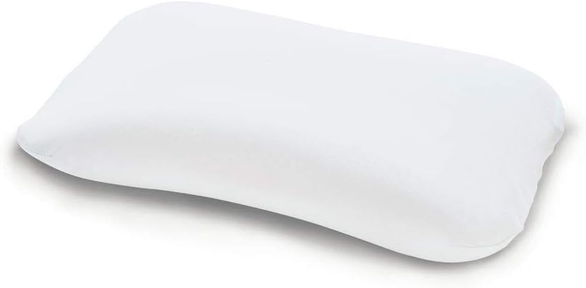 TEMPUR Jersey Pillowcase with Zip for Symphony Sleeping Pillow One Size (S/M/L), White