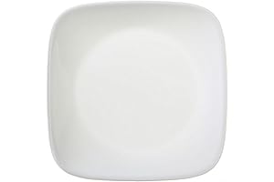 Corelle Square Pure White 6-1/2” Plate (Set of 4)