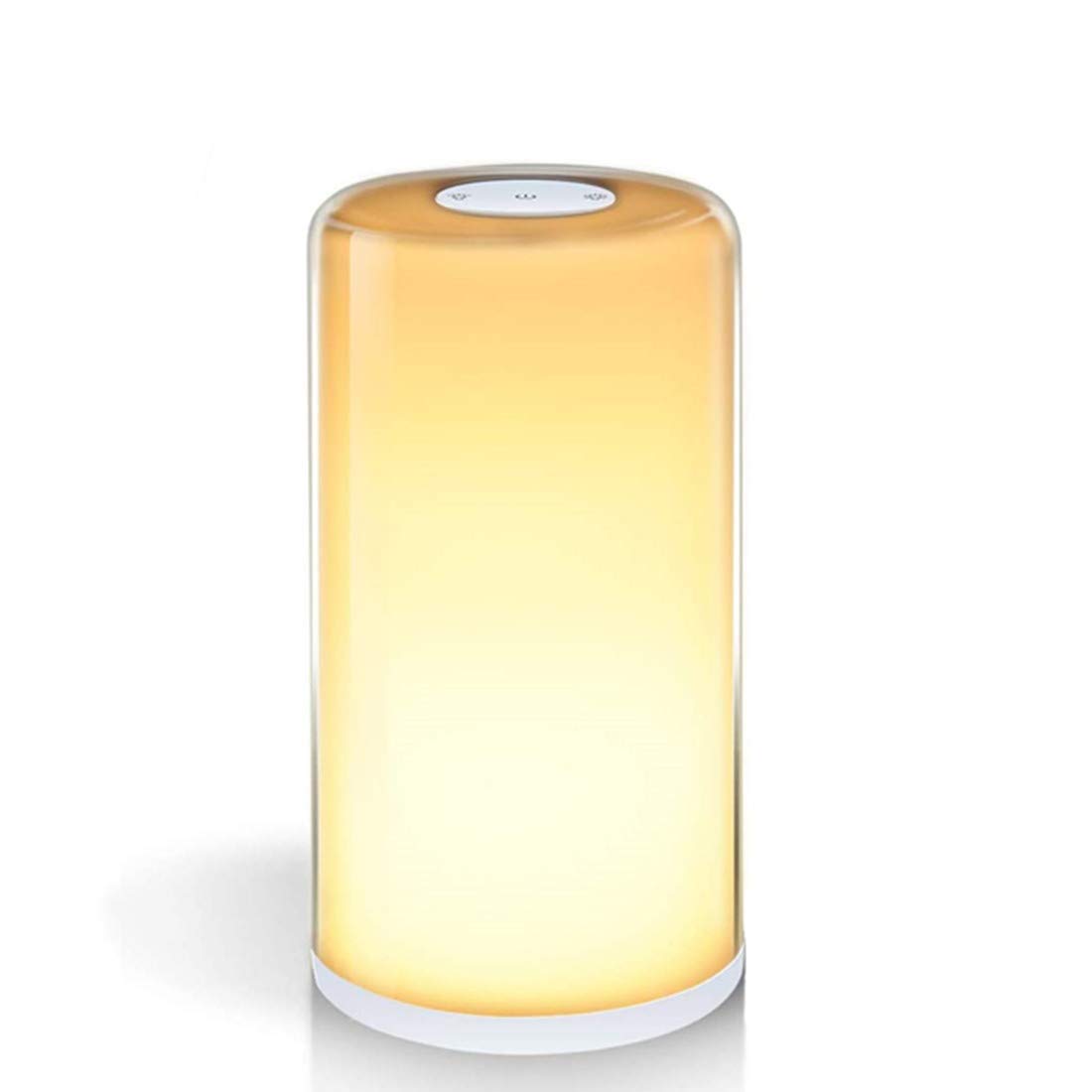 Kanavi Touch Bedside Table Lamp, Night Light with Dimmable Warm White, 256 RGB Colour Changing, Dimmable Multicolour Light for Bedroom, Living Room, Office, Best Present for Men Women Teens Children