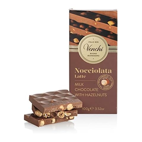 Venchi Nocciolata Milk Chocolate Bar Cover
