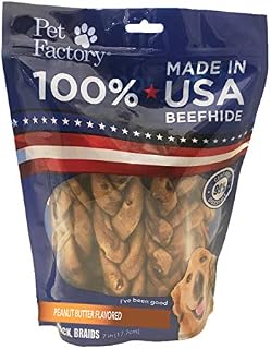 Pet Factory 78128 Beefhide | Dog Chews, 99% Digestive, Rawhides to Keep Dogs
